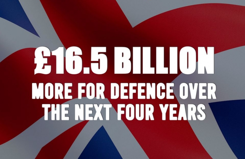 UK Defence Spending To Increase By £16.5 Billion Shaun Bailey